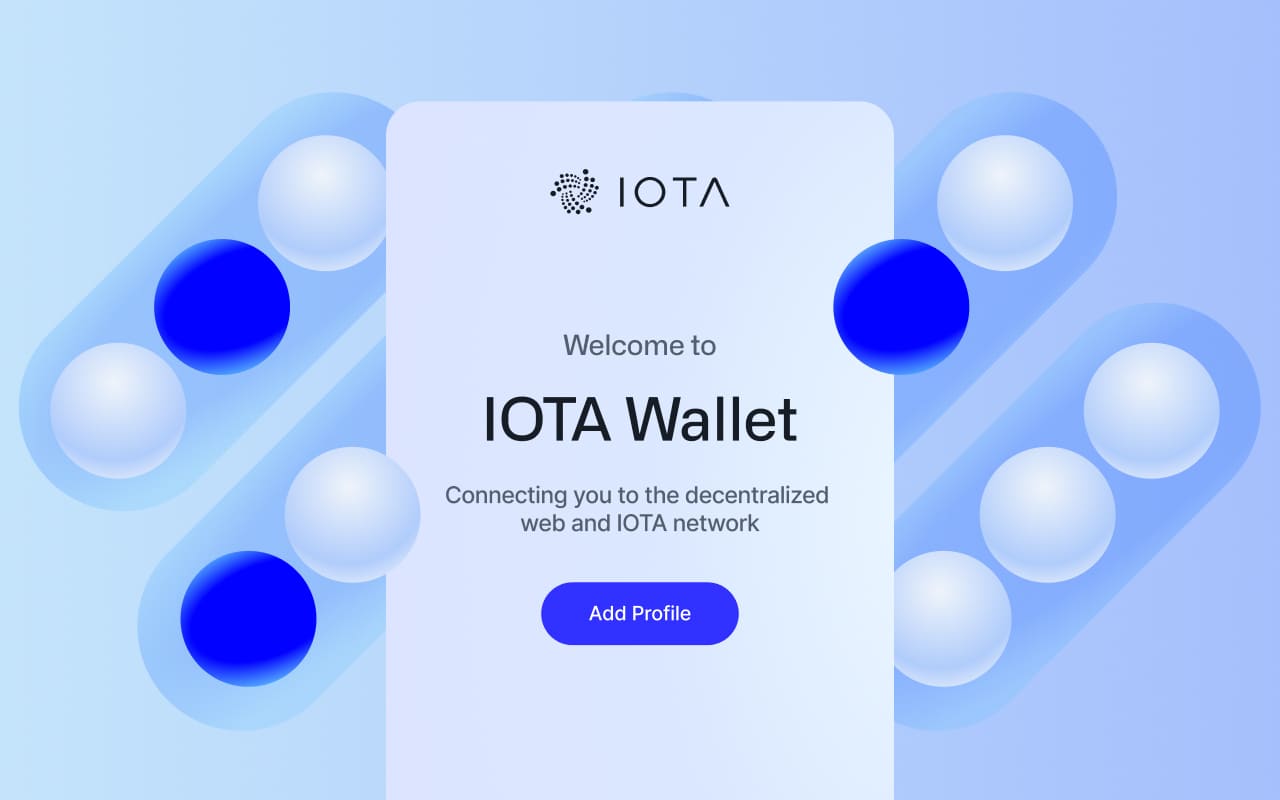 Firefly wallet setup screen