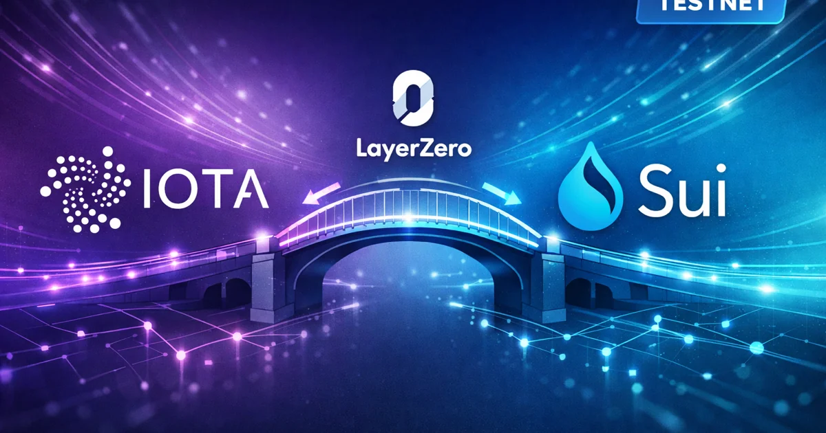 Liquor Bridge connecting IOTA and Sui networks via LayerZero protocol