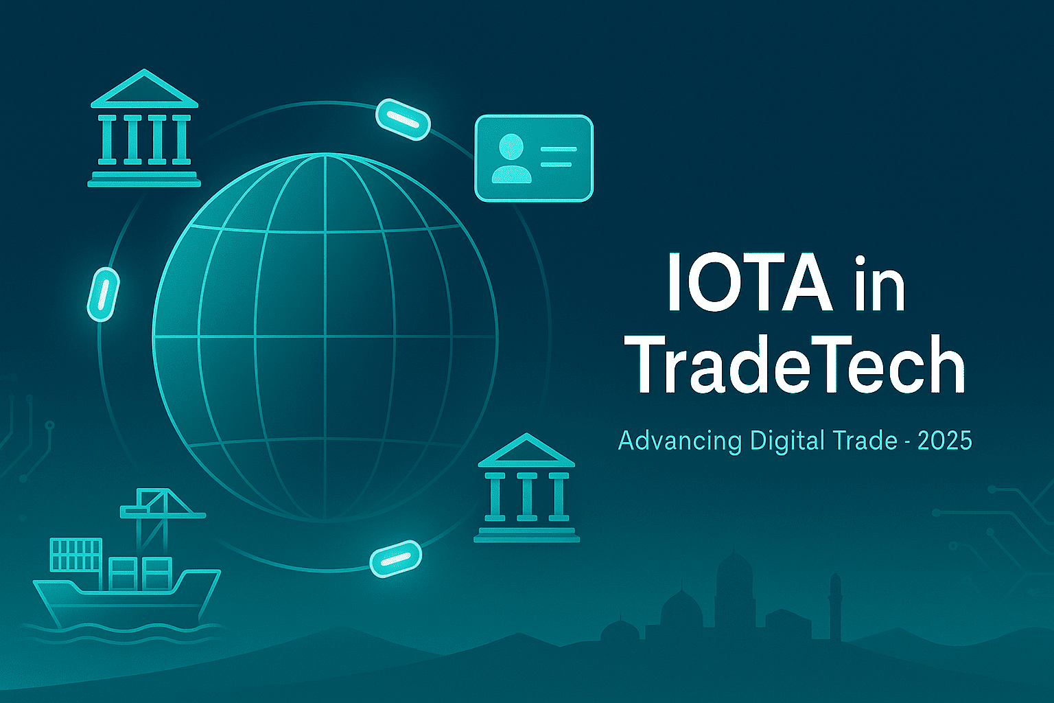 World Economic Forum TradeTech report highlighting IOTA